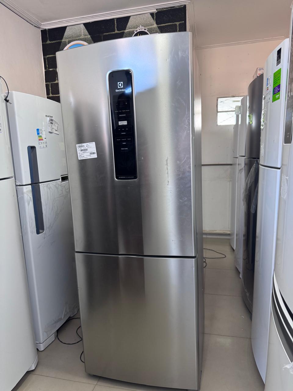 REF FF 490L ELECTROLUX INVERSE IB7S 220V INOX