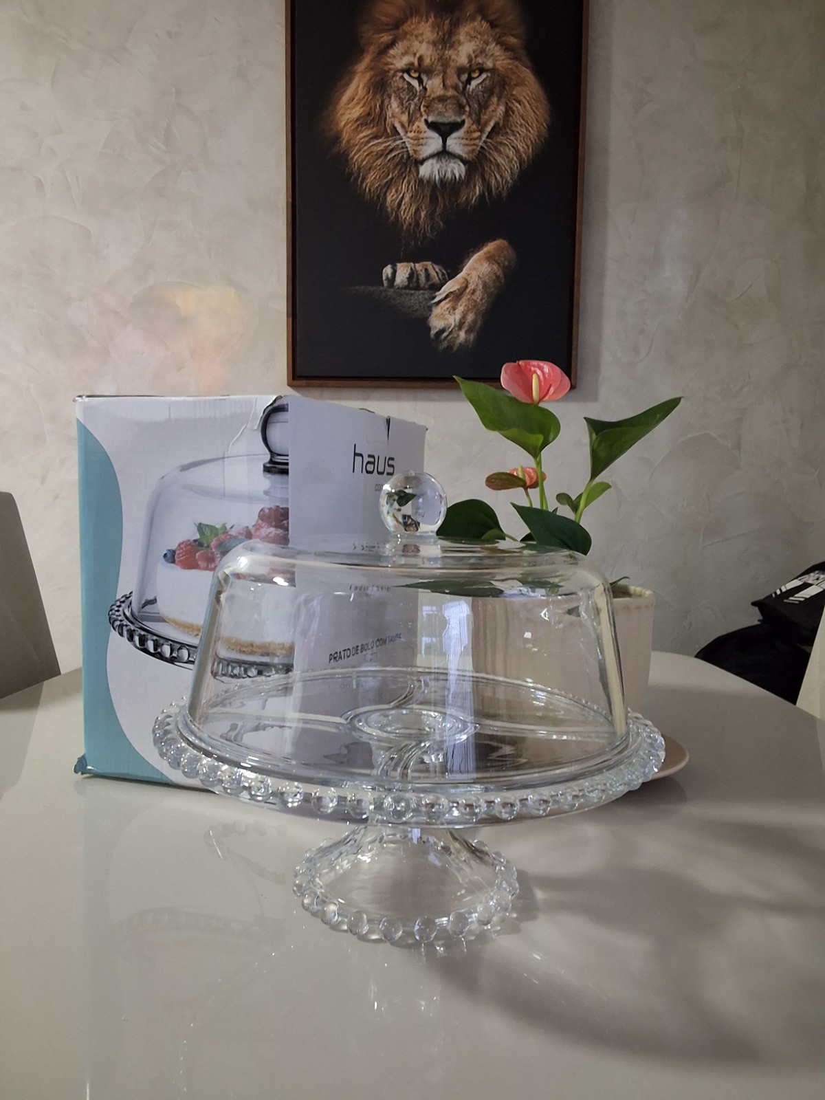 Boleira de Vidro com Tampa Haus Concept Dome 30cm - Imagem 2