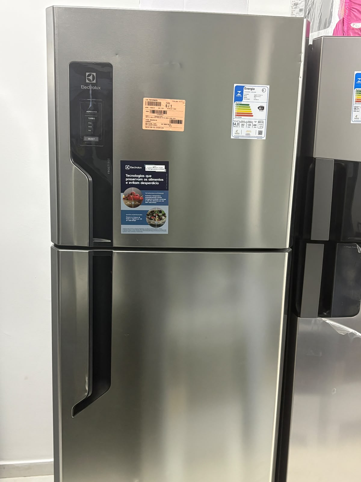 REFRIGERADOR FF 480L ELECTROLUX TF71S INOX LOOK 220V